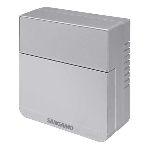 Sangamo Tamperproof Electronic Thermostat Silver