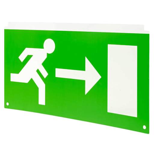 Eterna Signs Directive Left / Right Arrow Legend for EXITMMO