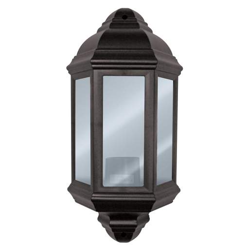 Eterna Half Lantern Black IP44