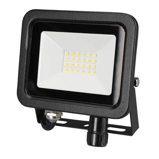Eterna 20W LED Floodlight Black 4000K