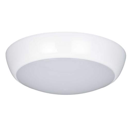 Eterna 17W LED Tri-Colour Bulkhead with Microwave Sensor White