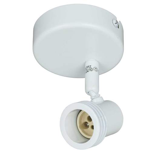 Eterna 50W GU10 Single Unswitched Spotlight White