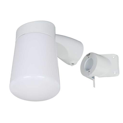 Eterna 9W LED Well Glass Fitting with PC Diffuser White 2700K