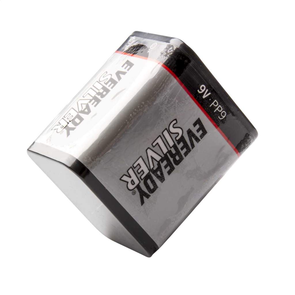 EVERREADY バッテリー PP9 大型9V電池 Eveready Silver PP9 Battery 9V 6F100, 276, S306, GP1603S