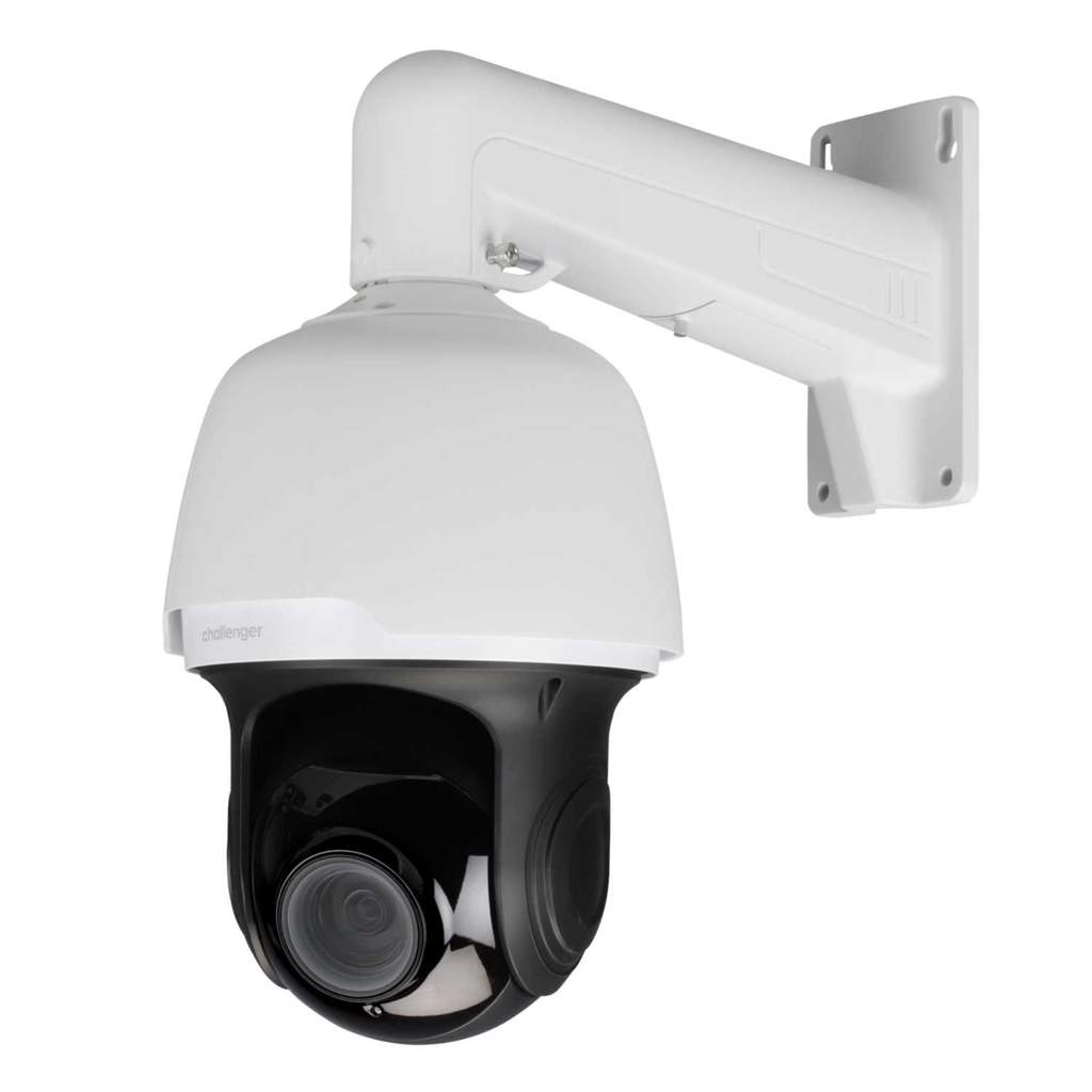 Challenger 4.3 - 142mm Varifocal PTZ 5MP IP Dome Camera White