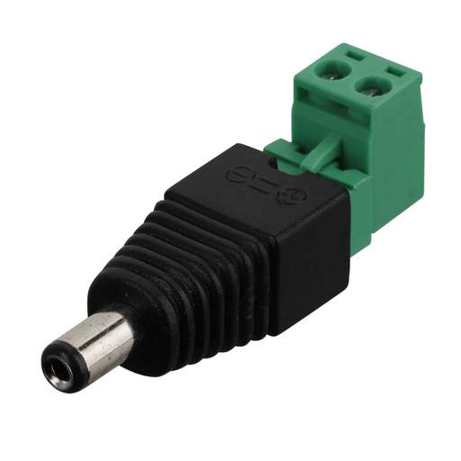 Challenger 2.1mm DC Plug with Terminal Block