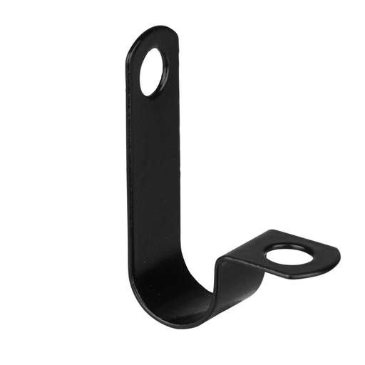 Zeroburn 10.3 - 10.8mm Single Cable P Clip Black (Pack of 50)