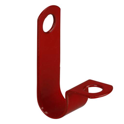 Zeroburn 10.3 - 10.8mm Single Cable P Clip Red (Pack of 50)