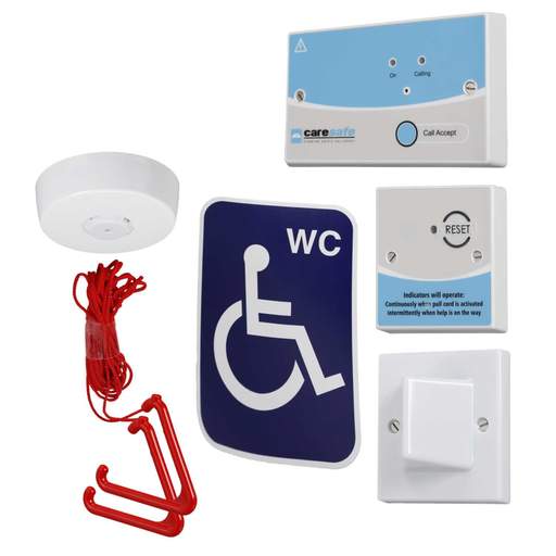 Caresafe Single Zone Accessible Persons Toilet Alarm Kit