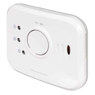 Enhanced Carbon Monoxide Alarm with 10 Year Lithium Battery