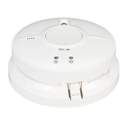 FireAngel 230V Mains Optical Smoke Alarm with Base and Backup Battery
