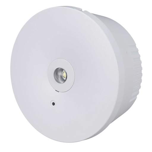 Lightsafe 3W LED Emergency Recessed or Surface Downlight with Auto Self Test