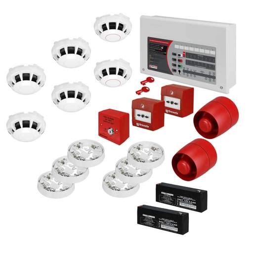 Firesafe 8 Zone Conventional Fire Alarm Kit