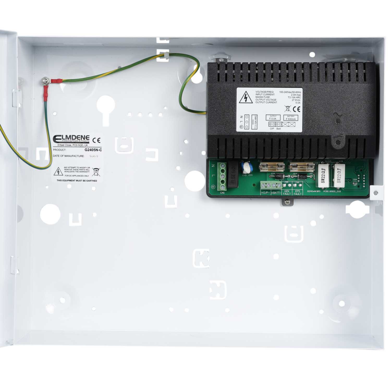 Firesafe 5A 24V DC Boxed Power Supply (FPS5/N) | CEF