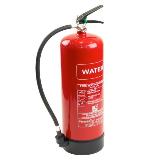 Firesafe 9 Litre Water Fire Extinguisher Rating 13A