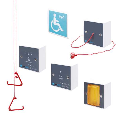 Caresafe Single Zone Accessible Toilet Alarm Kit