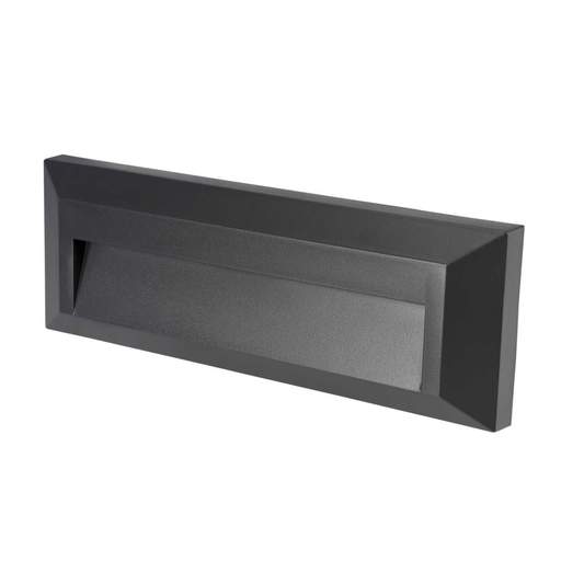 Firstlight Shine 1.8W LED Resin Wall and Step Light Graphite 4000K