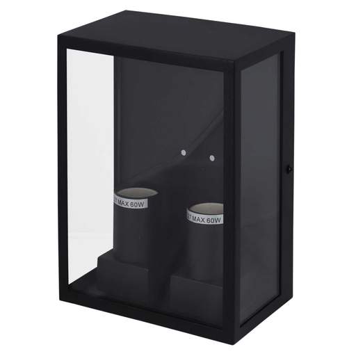 Firstlight Houston ES 2 Light Lantern Black (2818BK) CEF