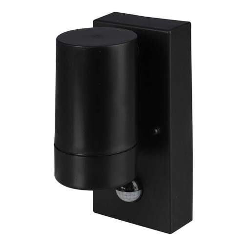 Firstlight Ravel 4W GU10 LED Down Wall Light with PIR Black