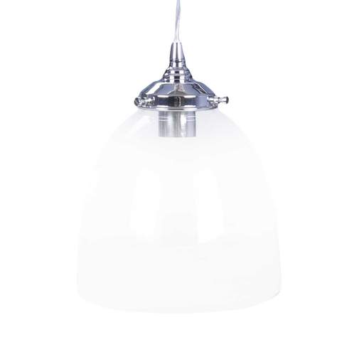 Firstlight Seville Pendant Chrome with Clear Glass