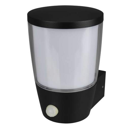 Firstlight Forbes ES/E27 Exterior Wall Light with PIR Black
