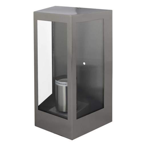 Firstlight Brandon ES/E27 Wall Light Stainless Steel