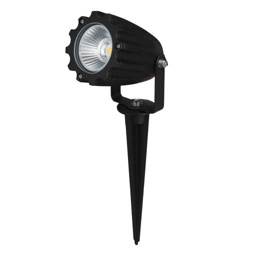 Firstlight Rowan 4.5W LED Wall and Ground Spike Light Black 3000K