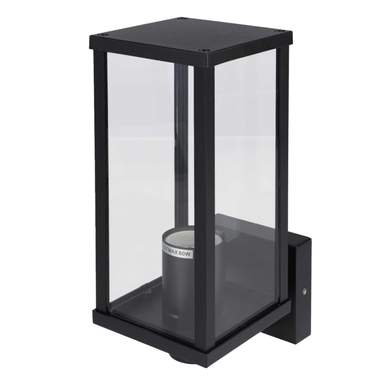 Firstlight Dakota ES/E27 Up Wall Light Black (4125BK) | CEF