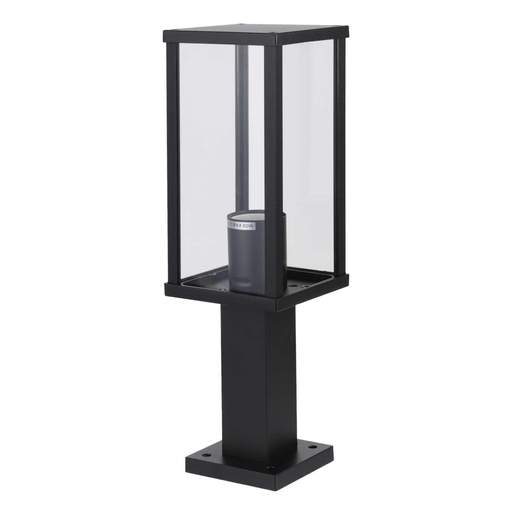 Firstlight Dakota ES/E27 Pillar Outdoor Light Black