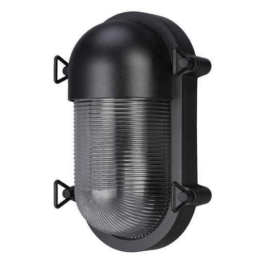 Firstlight Turin ES/E27 Bulkhead Light Black