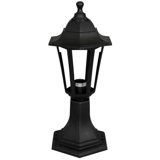 Firstlight Malmo 60W 6 Panel Lantern Black