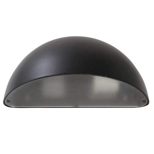 Firstlight Half Moon Outdoor Wall Light Black