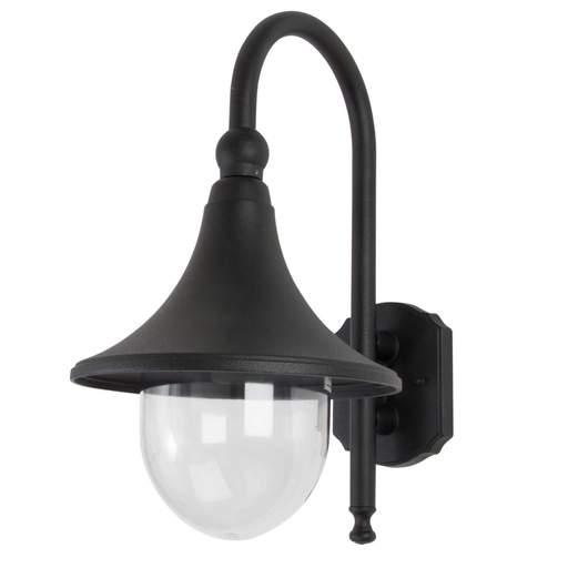 Firstlight Station Lantern Outdoor Wall Light Black