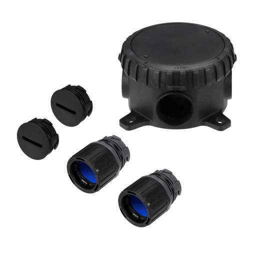 Flexicon Weatherproof Through Connectabox™ Kit Black