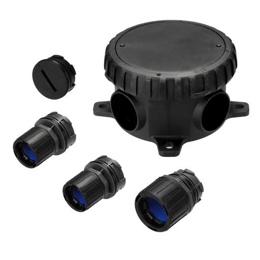 Flexicon Weatherproof T Connectabox™ Kit Black