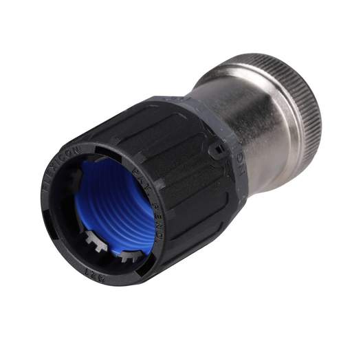 Flexicon FPAU Range 21mm Straight Swivel Internal Thread Gland (Sold in 1's)