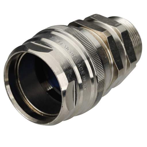 Flexicon FSSBRD Range 32mm Male Swivel Braided Conduit Gland (Sold in 1's)