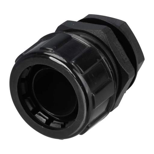 Atkore Koreflex 25mm Male Straight Flexible Nylon Conduit Gland Black