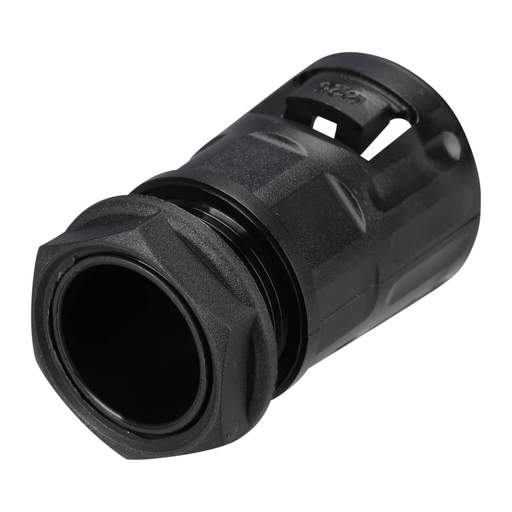 Atkore Koreflex 25mm Male Flexible Conduit Straight Gland - Nylon Black (Sold in 1's)