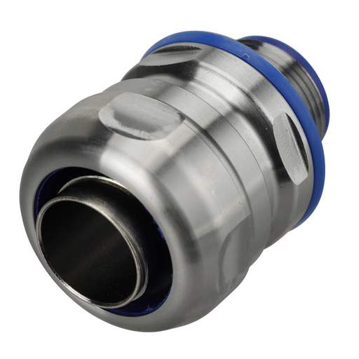 Flexicon LPC Range 25mm Male Fixed Stainless Steel Conduit Gland