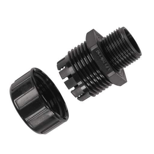 Flexicon MPC-25-M25B 25mm Straight Male Flexible Conduit Gland (Sold in 1's)