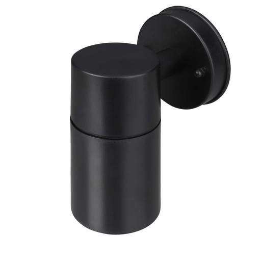 Forum Neso GU10 Down Wall Light Black IP65
