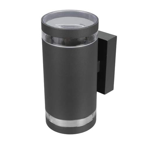 Forum Lens GU10 Up / Down Wall Light Anthracite