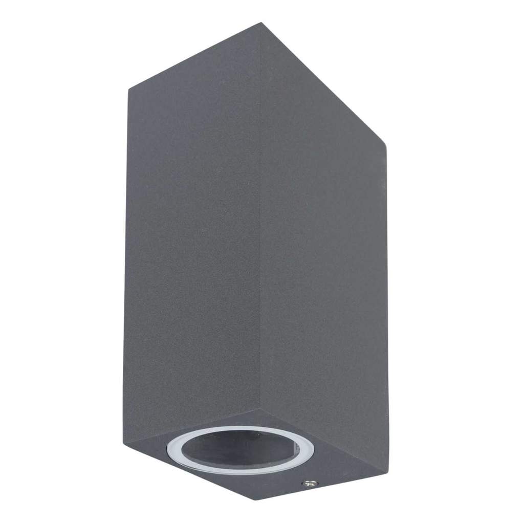meico*.。♡　1001 Forum Fleet GU10 Up / Down Square Wall Light Anthracite (ZN-31759
