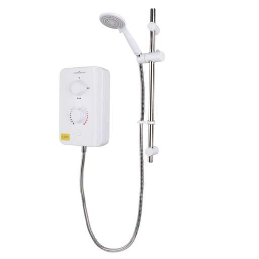 Gainsborough 10.5kW Slim Duo Shower White