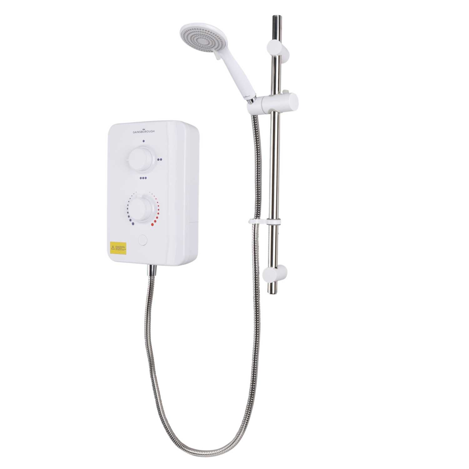 Gainsborough 8.5kW Slim Duo Shower White (GSD85) CEF