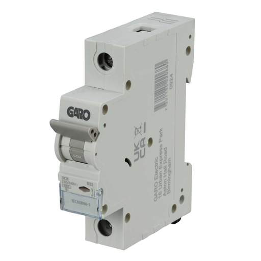 Garo 32A Single Pole 6kA B Curve MCB
