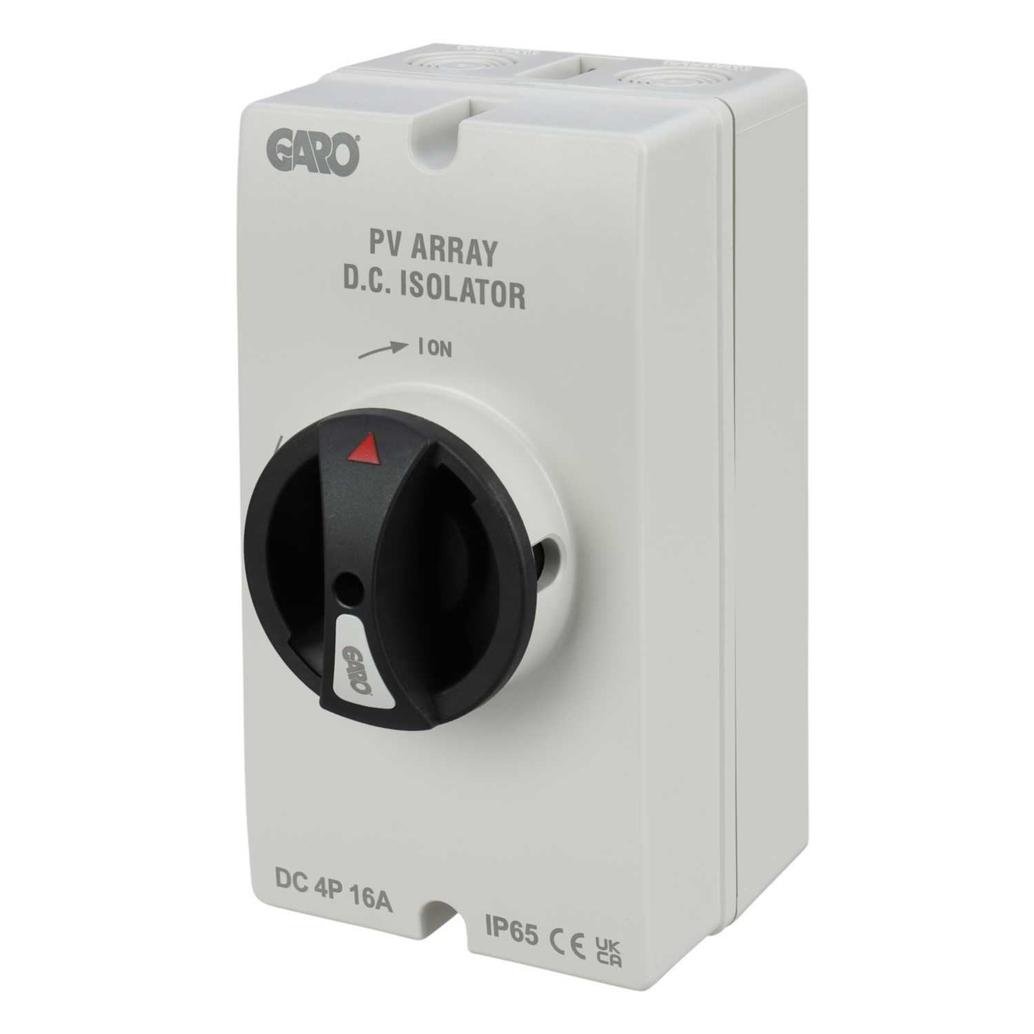 Garo 16A 4 Pole 1500V DC Surface Mounting Isolator IP65