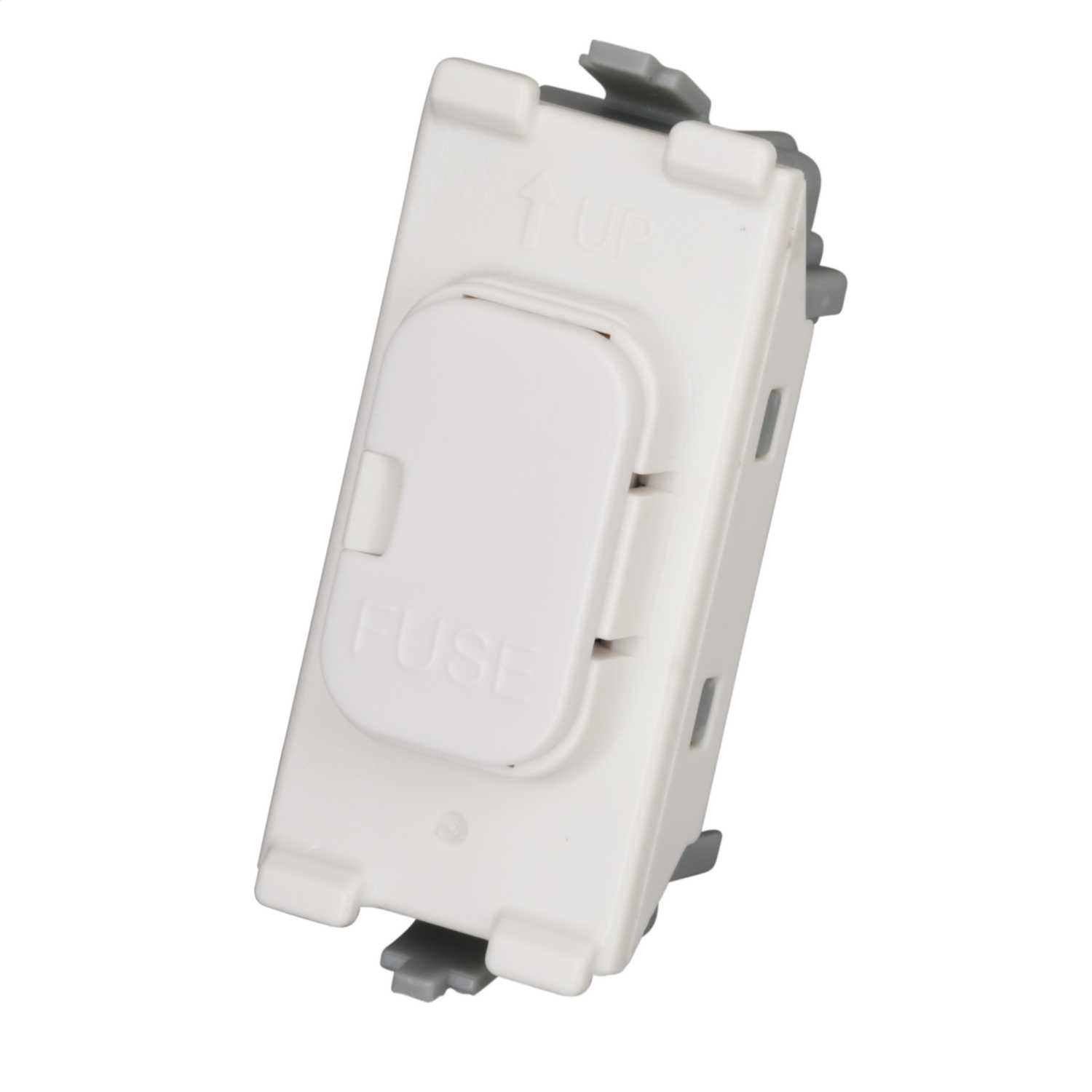 Unité De Raccordement Fusible Schneider 13A - Acier Inoxydable Blanc, Pose Simple