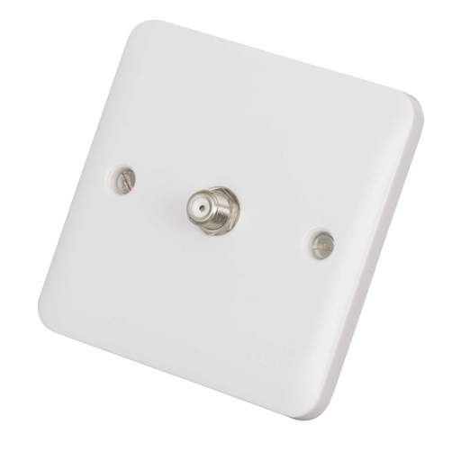 Schneider Lisse 1 Gang Satellite Socket
